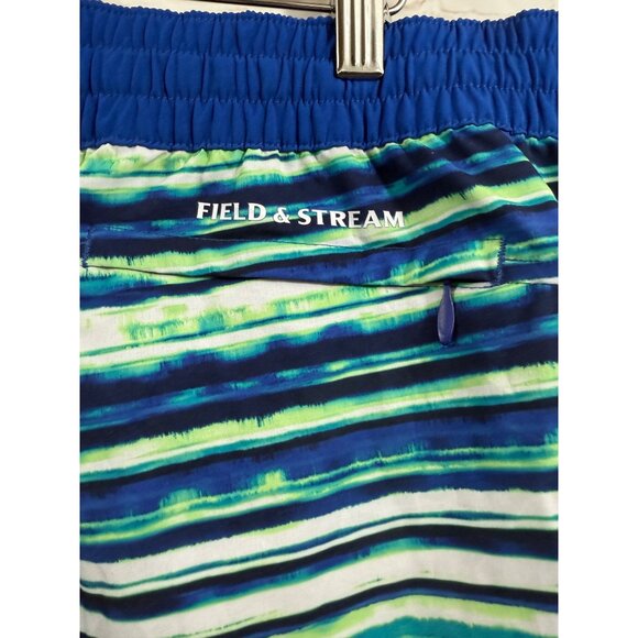 Field and Stream Shorts Womens Size XL Multi-Color Striped Swim Fishing Casual - Picture 5 of 6